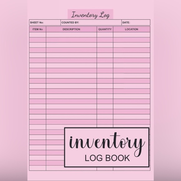 Inventory Log Book - Picture 2 of 2